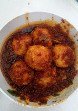 Foto resep Balado telur mantap