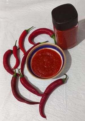 عکسی از دستور سس فلفل تند خونگی 🌶🤯