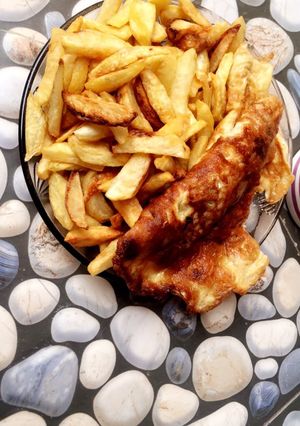 Chips & egg ainihin hoton girkin