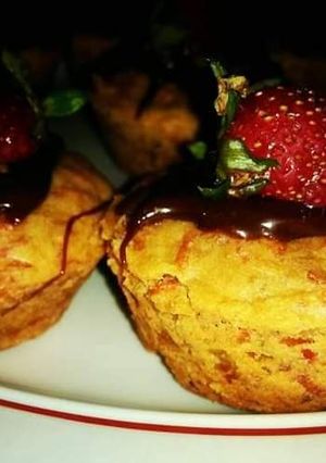 A picture of ABC Muffins 🍎🍌🥕.
