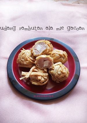 Foto resep 284.Udang Rambutan Ala Mie Gacoan