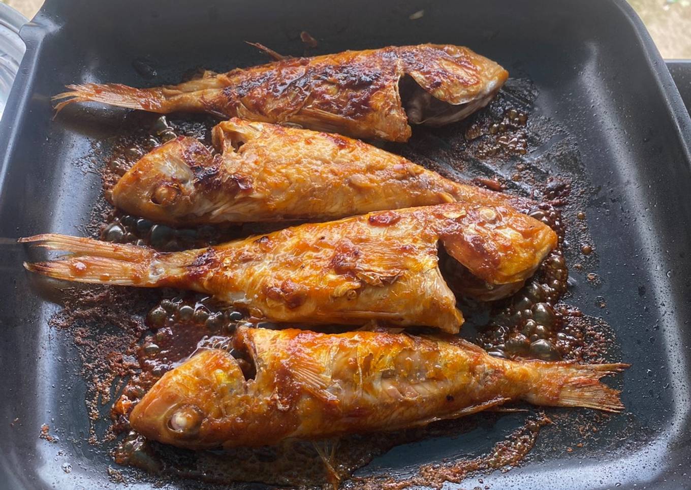 Ikan merah bakar