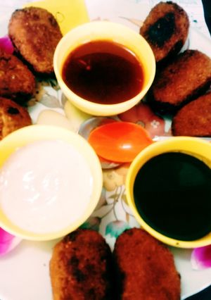 A picture of રેસ્ટોરન્ટ સ્ટાઇલ પોટેટો નેગેટ્સ.