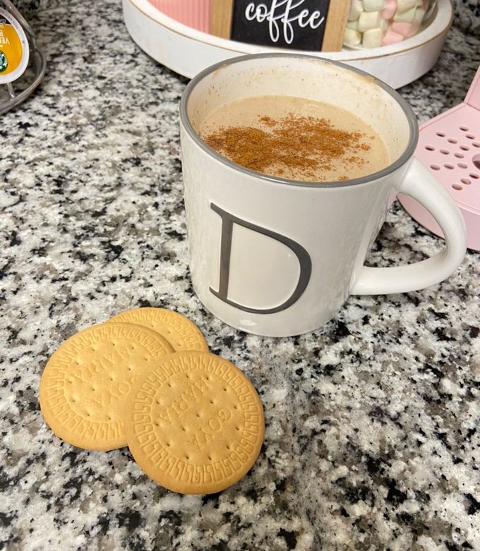 Una foto de Champurrado de galletas Marías