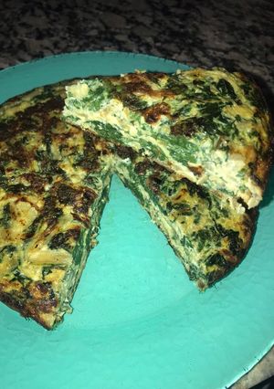 Una foto de Tortilla de acelga 🥬🍳