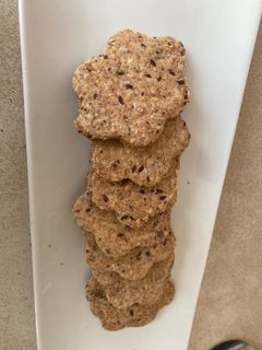 Una foto de Galletas integrales tipo cracker