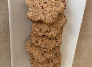 Una foto de Galletas integrales tipo cracker