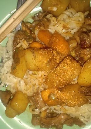 Foto resep Mie ayam Jjajangmyeon