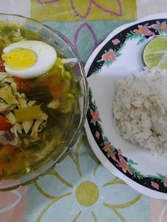 Foto resep Soto ayam kampung seger