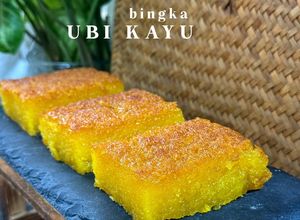 Gambar Bingka ubi kayu