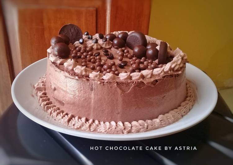 Resep Hot Chocolate cake Anti Gagal