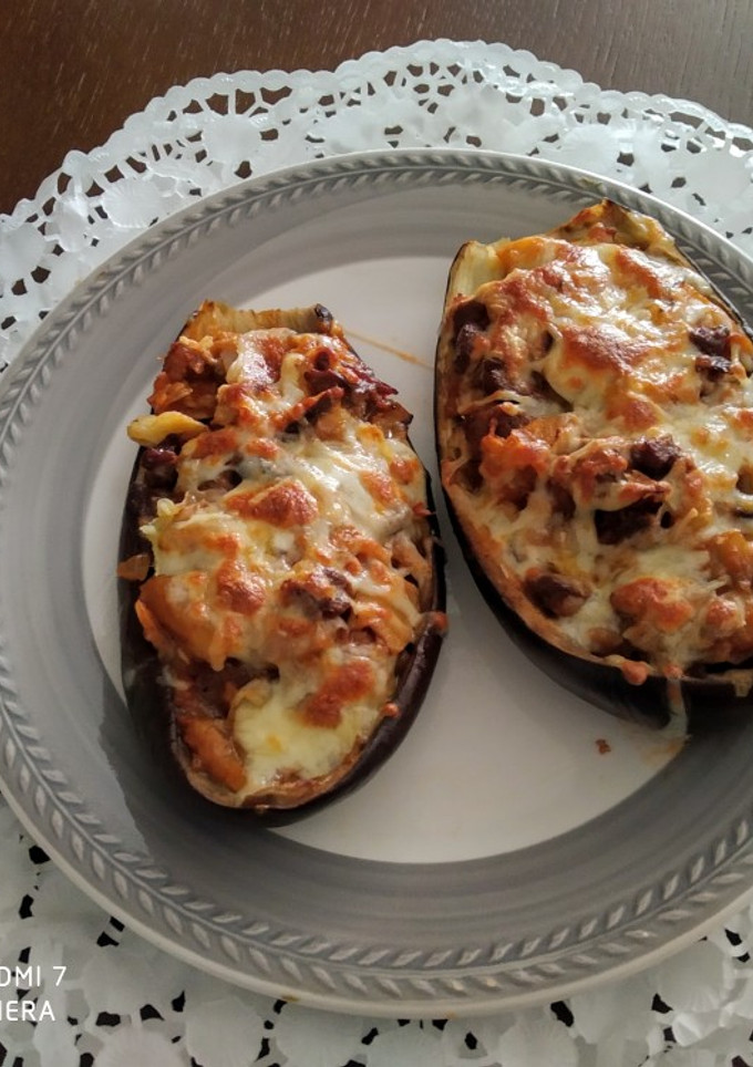 Una foto de Berenjenas Rellenas