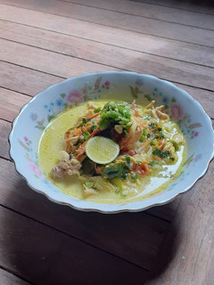 Foto resep Soto ayam kuah santan