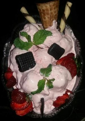 A picture of Strawberry ice cream🍓🍨🍦🍓💁  Hope you all will love it......