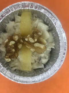 Una foto de Vasitos de pera y nueces