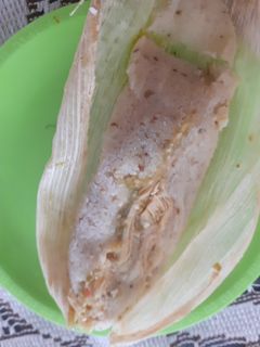 Una foto de Tamales tradicionales 🌽🐷