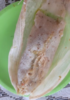 Una foto de Tamales tradicionales 🌽🐷