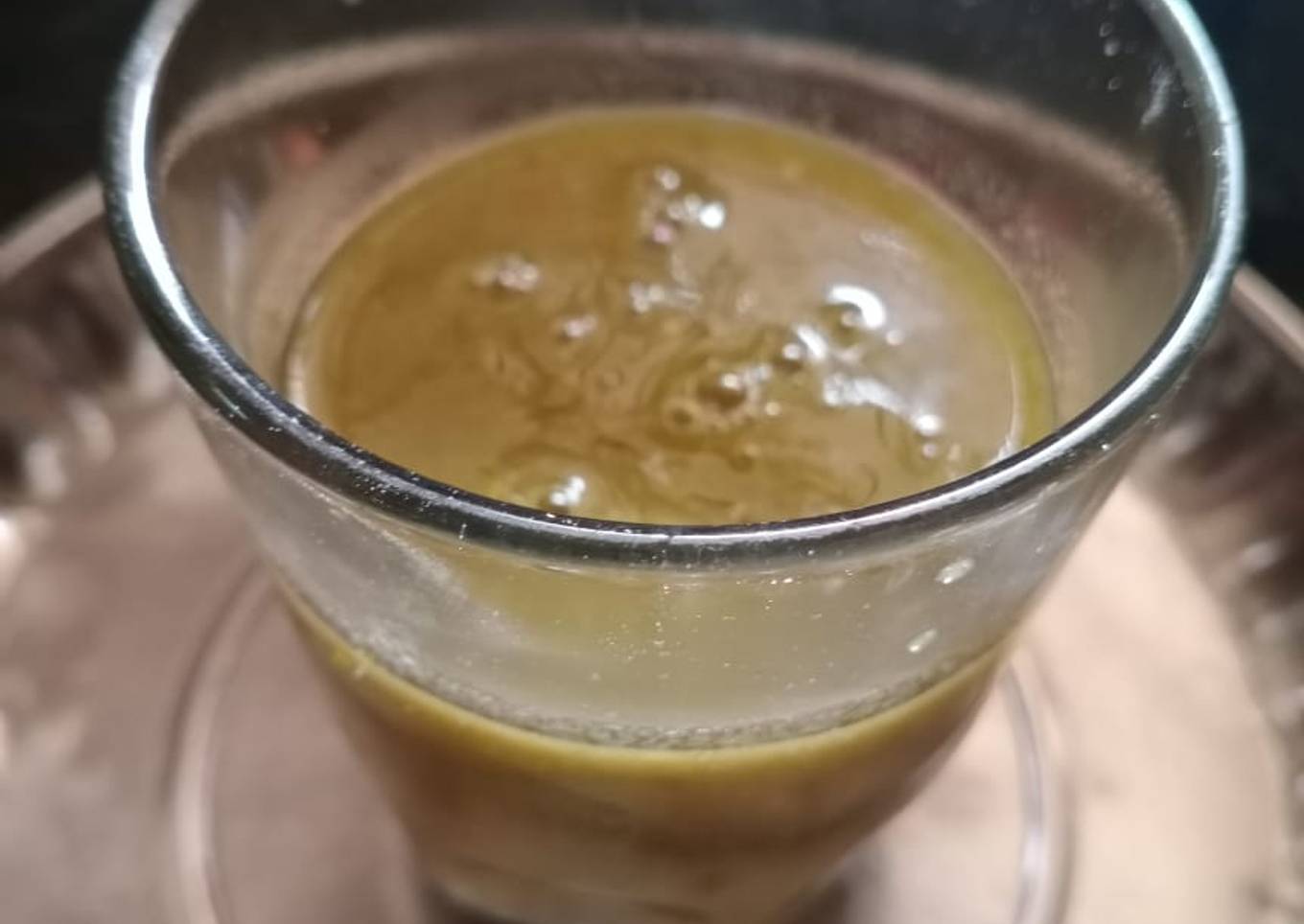 Herbal winter soup