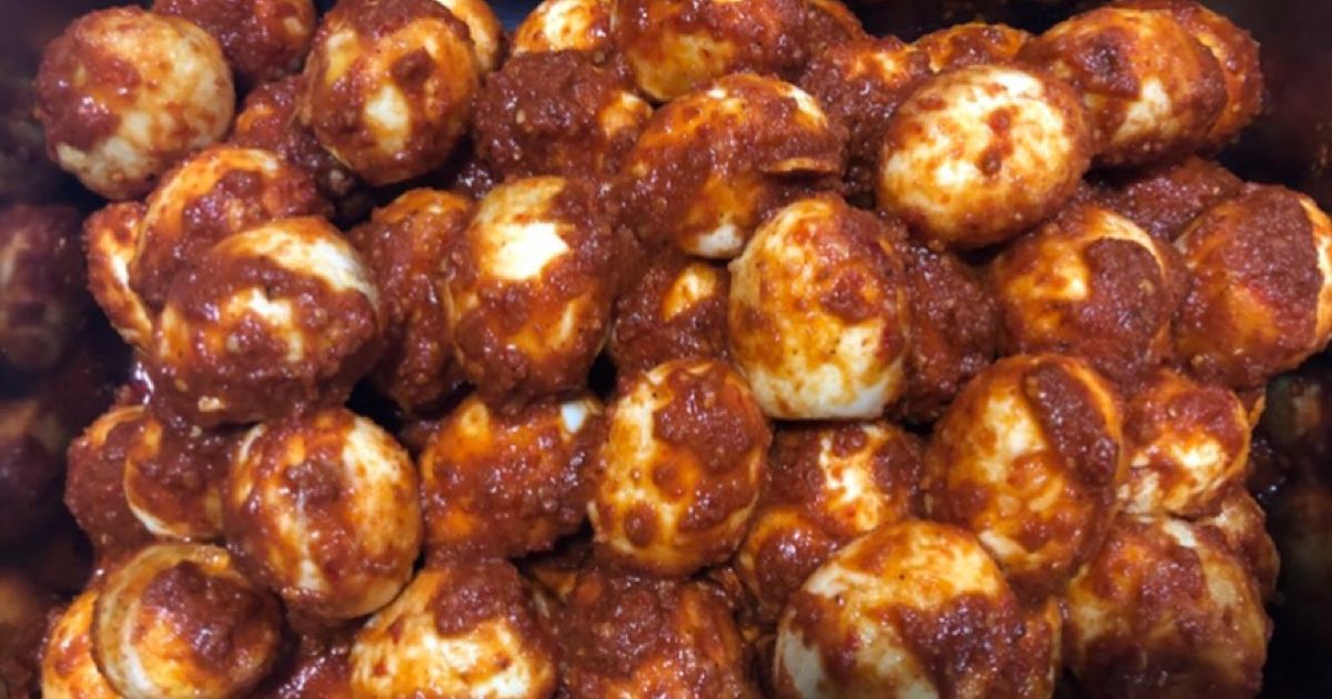 Telur Balado | Telor Balado Masakan Rumahan Sederhana