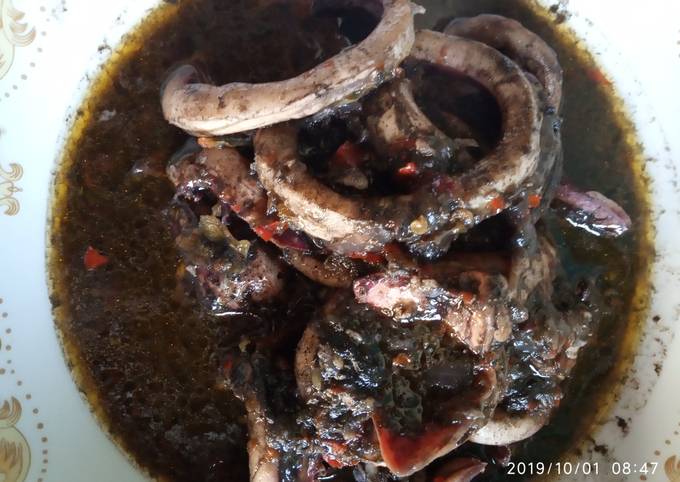 Yuk intip, Resep buat Cumi masak kuah hitam yang sesuai selera
