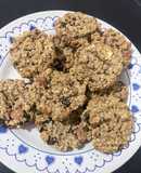 Galletas de avena con frutos secos