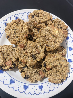 Una foto de Galletas de avena con frutos secos
