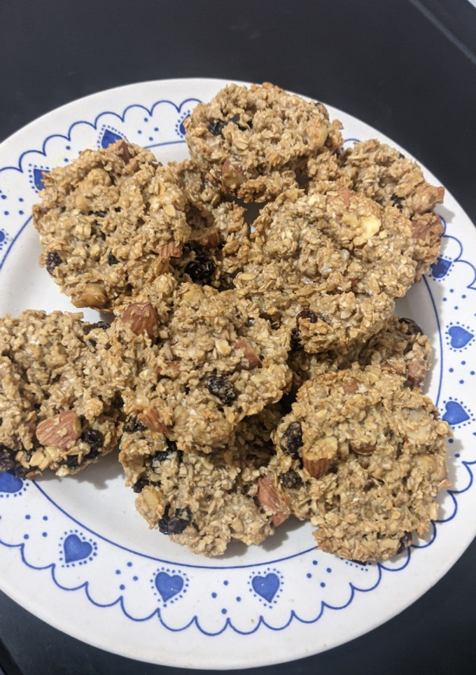 Una foto de Galletas de avena con frutos secos