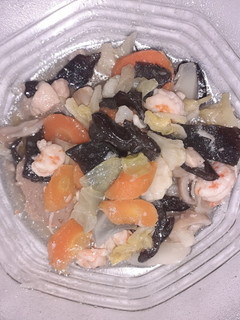 Foto resep Capcay kuah udang ayam