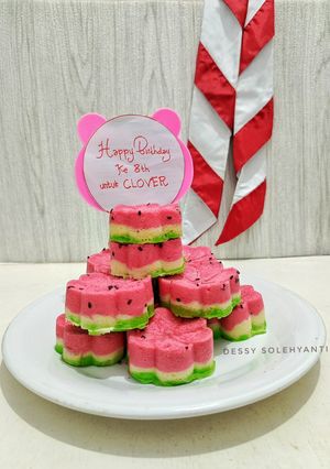Foto resep Bolu Semangka