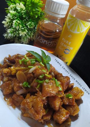 Foto resep Tempe Crispy saus Madu lemon