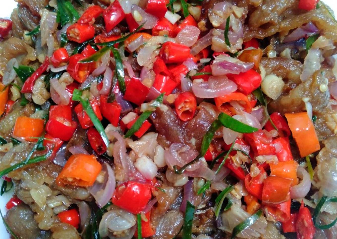 Rundvlees plakjes Sambal Matah