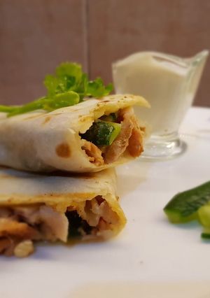 A picture of Chicken Shawarma.