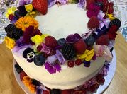 Una foto de buttercream fresa