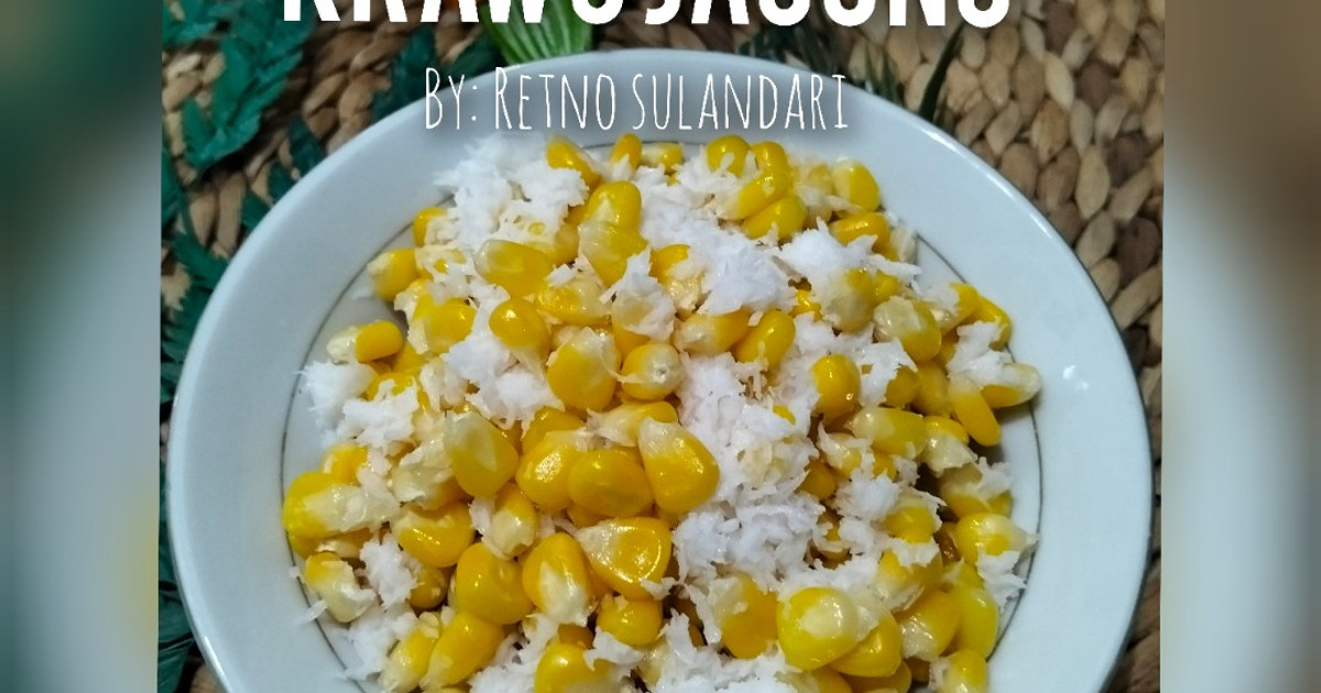 Resep 16••• Krawu Jagung Favorit Bunda