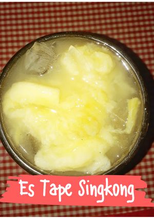Foto resep Es Tape Singkong