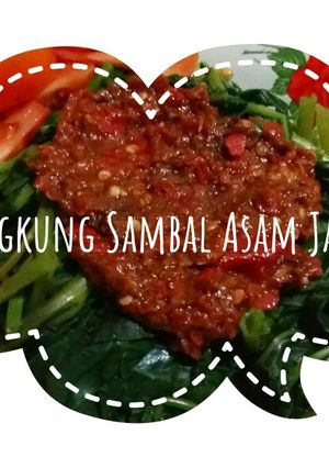 Foto resep Kangkung Sambal Asam Jawa