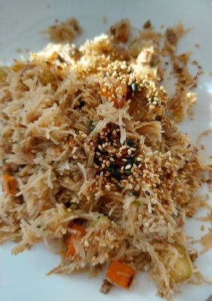 Une photo de Japchae