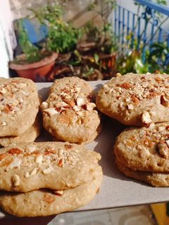 Hình của món Pancake yến mạch eat clean.