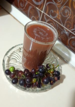 عکسی از دستور آب انگور طبیعی 🍇