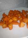 Roast sweet potato snack