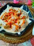Urad and Moong Dal Dahi Vada