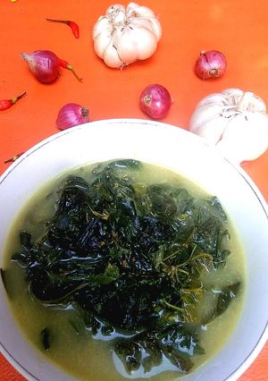 Foto resep Lodeh daun singkong dan lembayung