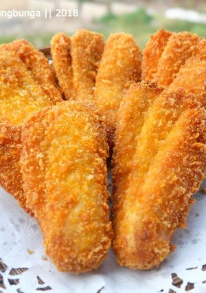 Foto resep Pisang Kipas Krispi Ala Bunga