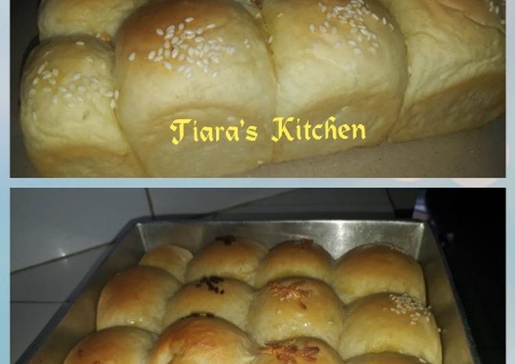 Resep Roti sobek no telur lembut! Sederhana dan Mudah Dibuat