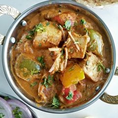 A picture of Kadhai Paneer.