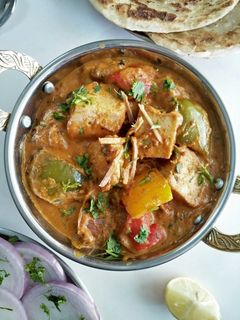 A picture of Kadhai Paneer.