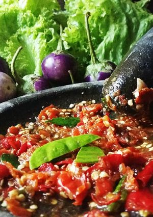 Foto resep Sambal Dadak ala resto sunda