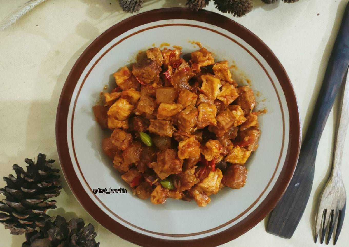 Sambel Goreng Tahu Tempe
