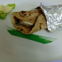 A picture of Chatpati mayo sprouts frankie.