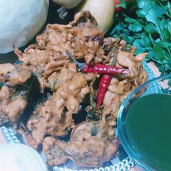 A picture of Veg Pakoray fry.